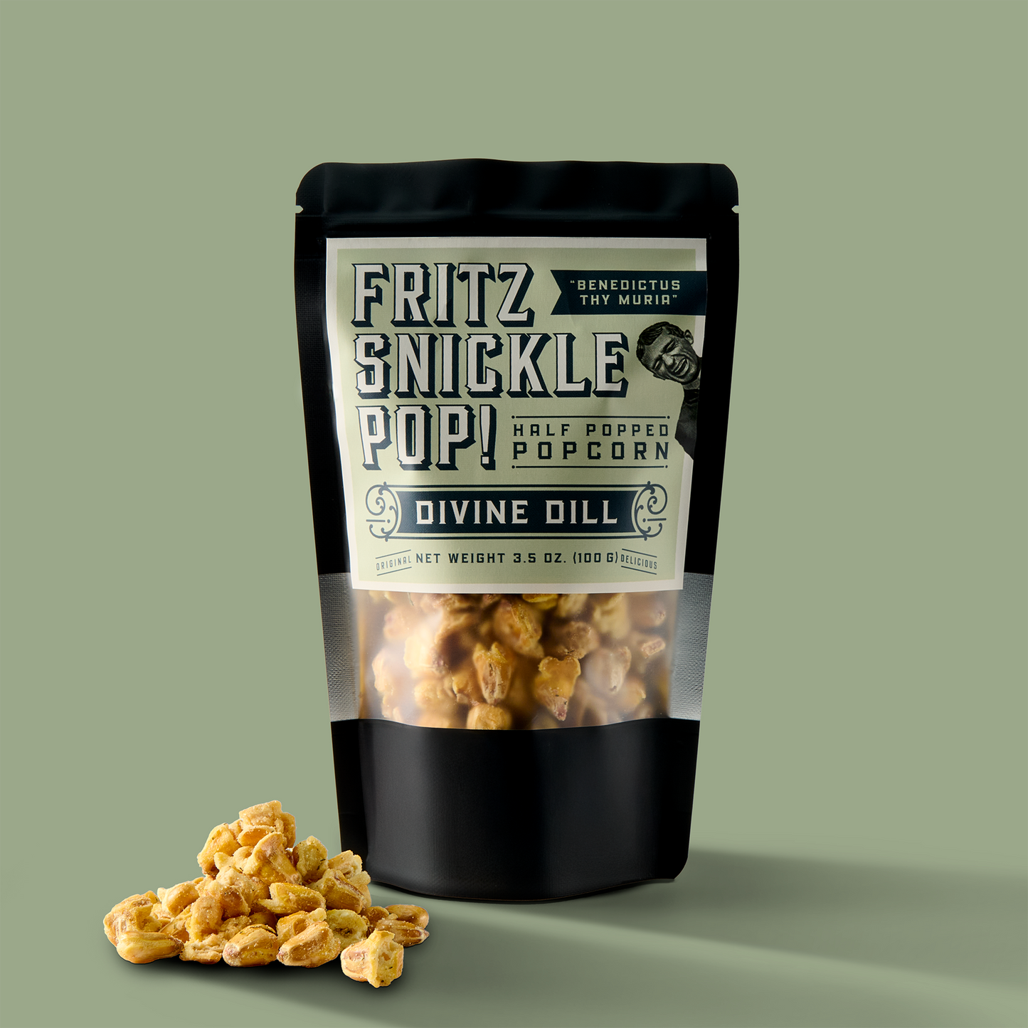 Fritz Snickle Pop Half Popped Popcorn